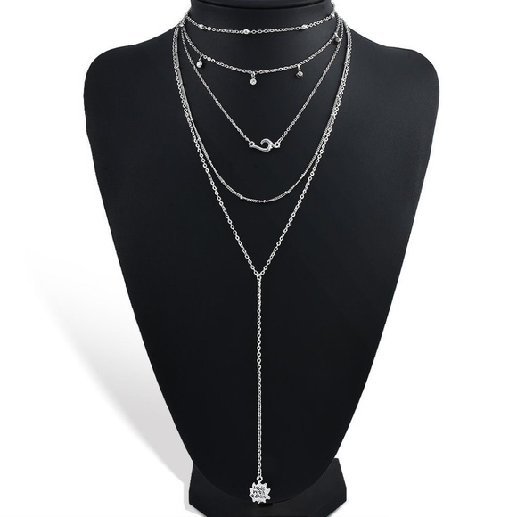 Boho Layered necklace - Picture 2 of 3